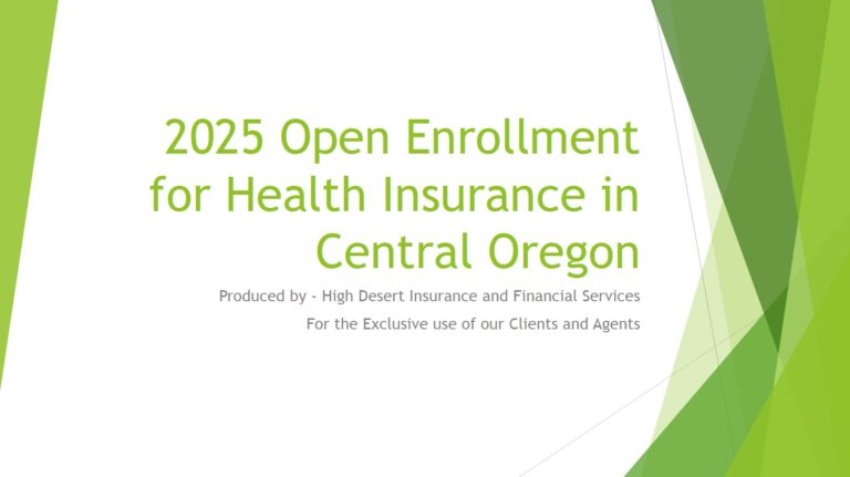 Open Enrollment for Health Insurance in 2025